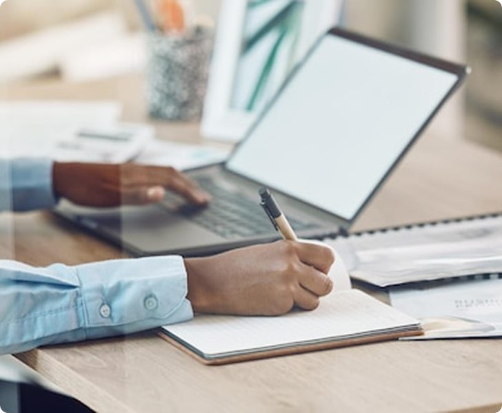 Professional Content Marketing Team Brainstorming And Strategizing